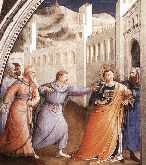 ANGELICO  Fra The Arrest of St Stephen china oil painting image